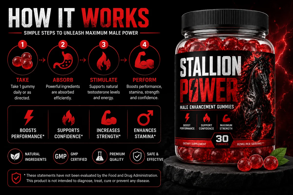 How Stallion Power works: take, absorb, stimulate, perform